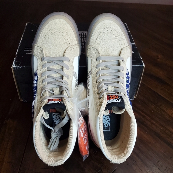 Vans Sk8-Hi 38 Dx Ws Rokit Translucent Pebble Men Size 8.5, Women Size 10 - Picture 4 of 13